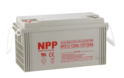 #ad NPD12 120Ah 12V 120Ah maintenance Free Deep Cycle Sealed Lead Acid NPP Battery $289.99