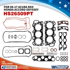 Head Gasket Set Intake Exhaust Valves Fit 09 Honda Odyssey Pilot 3.5L  HS26509PT