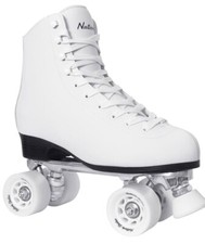 Nattork Roller Skates for Adults - White size 4.5 US Women