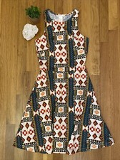 HM Sleeveless Western square dance Dress Racer Back soft stretch XS pullover