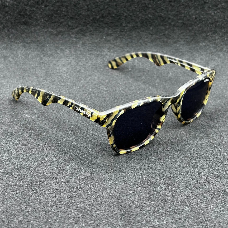 Очки солнцезащитные Carrera 6000 889KU камуфляжная полоса с серыми линзами - Словения - б/у - Изображение 3 из 4