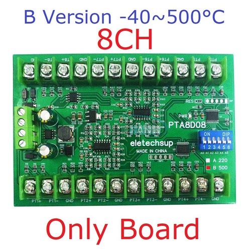 8channel DC 8-30V PT100 RTD RS485 temperature sensor Module Board Modbus - Picture 6 of 20