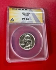 1964 SILVER US 25 CENTS ANACS PF 66 PROOF