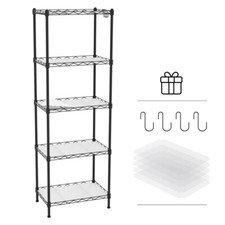 NEW 5-Tier Heavy Duty Metal Storage Shelving Unit Storage Garage Wire Rack Shelf