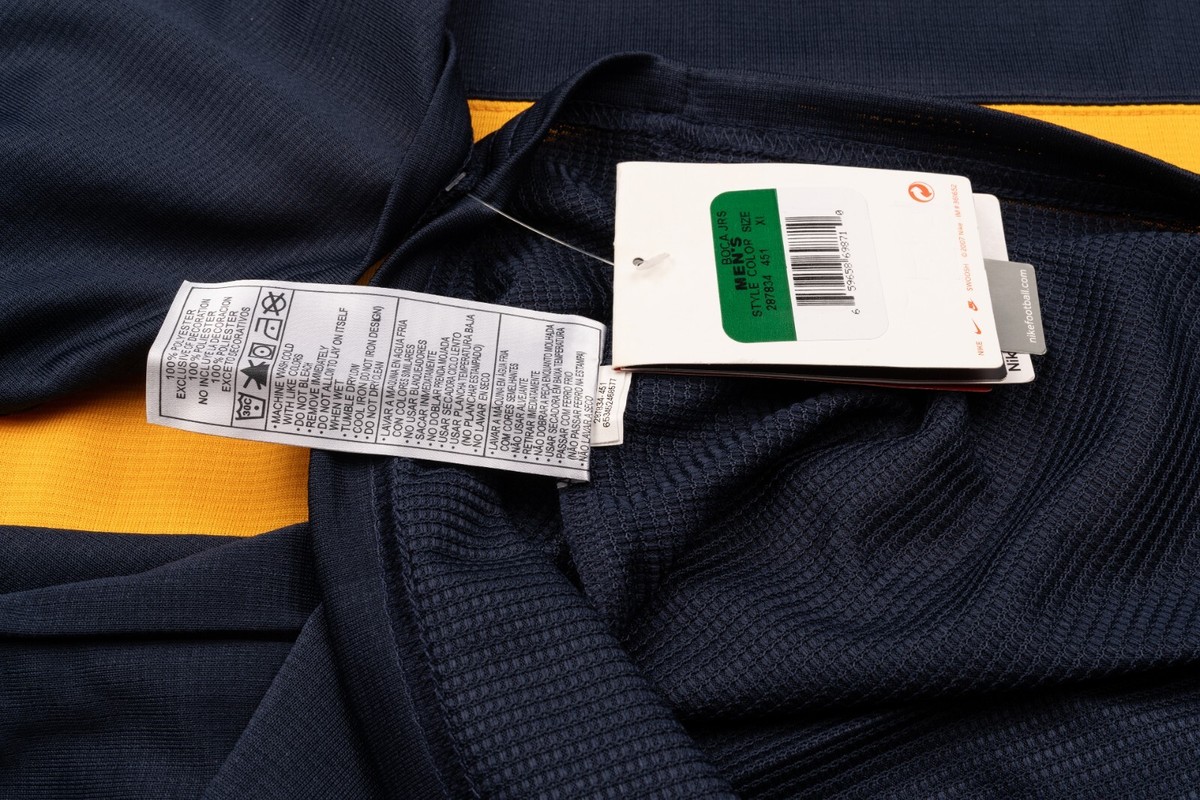 Boca Juniors Season 2008/2009 Home Jersey - Nike Authentic - Ask