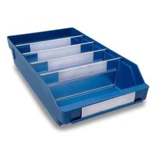 Plastic Bin Dividers 435 deep ( 4 pack) for van shelving units