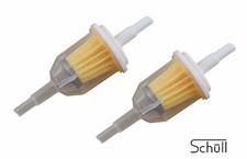2x Benzinfilter Kraftstofffilter 6-8mm für M...