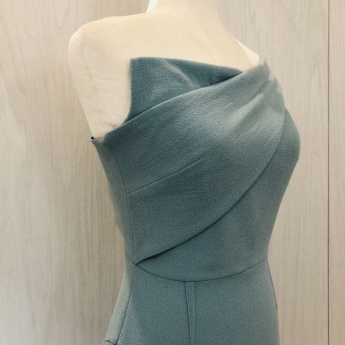 Roland Mouret 'Lockton' Dress, Blue, US6 UK10 (Runs Small), ASO Royal Celebrity - Picture 8 of 12