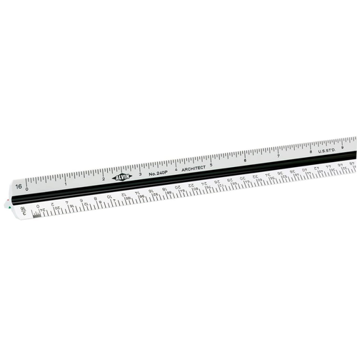 , Architect Triangular Scale, Multipurpose Drafting Ruler for Drawing, Planning, - Picture 2 of 7