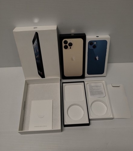 Apple Product Empty Boxes - Lot of 25 + Bag/Inserts - Photo 15 sur 21