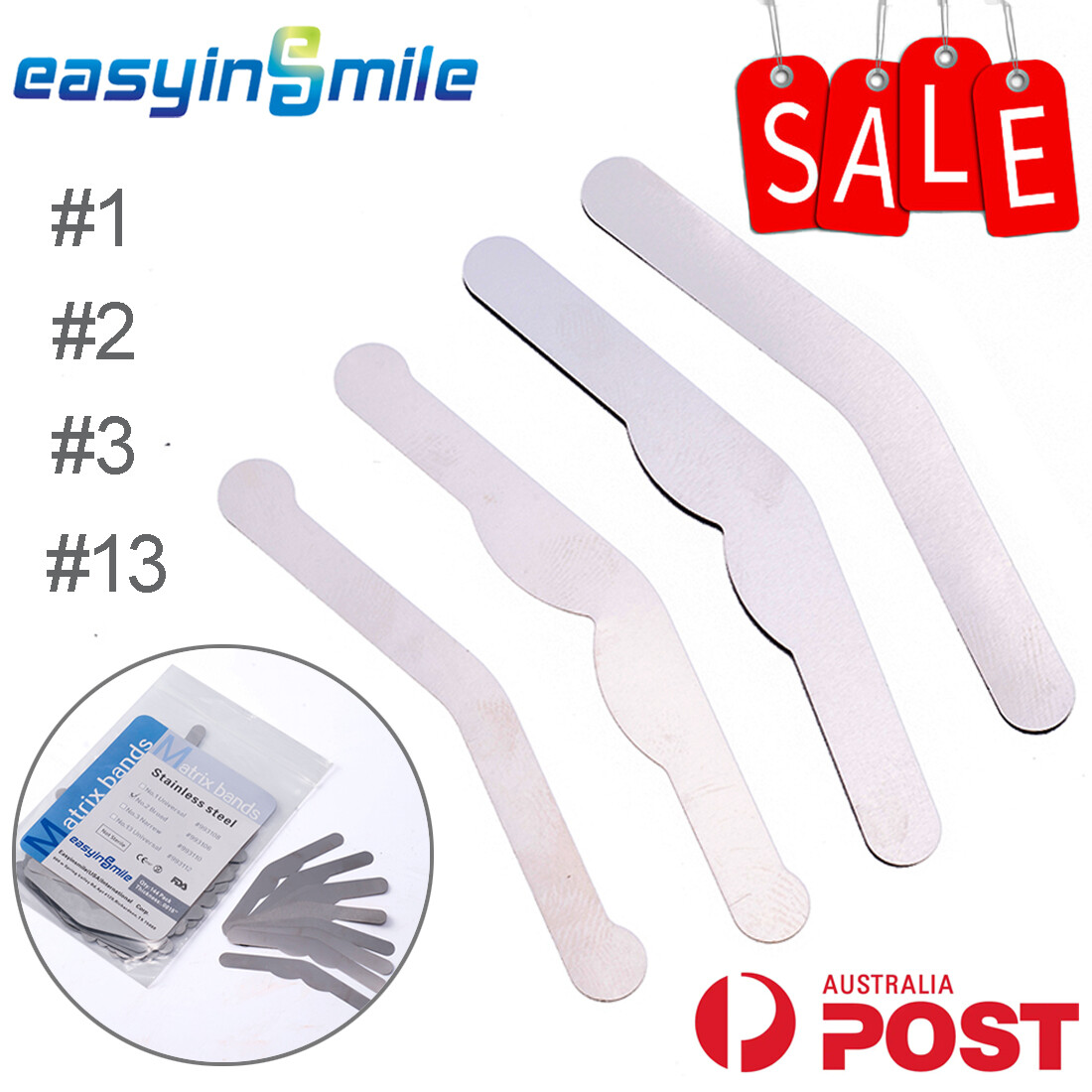 Easyinsmile Dental Matrix Band Tofflemire Type 0.04mm Stainless Steel (#1) : Buy Online At Best Price In KSA - Souq Is Now - Foto 13