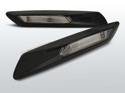 Semnalizer Pentru for BMW Series 5 F10 Series 5 F11 10-Negru Lucios Tuning DE 