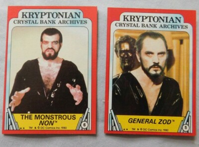 1980 Topps Superman II Trading Card Pick one