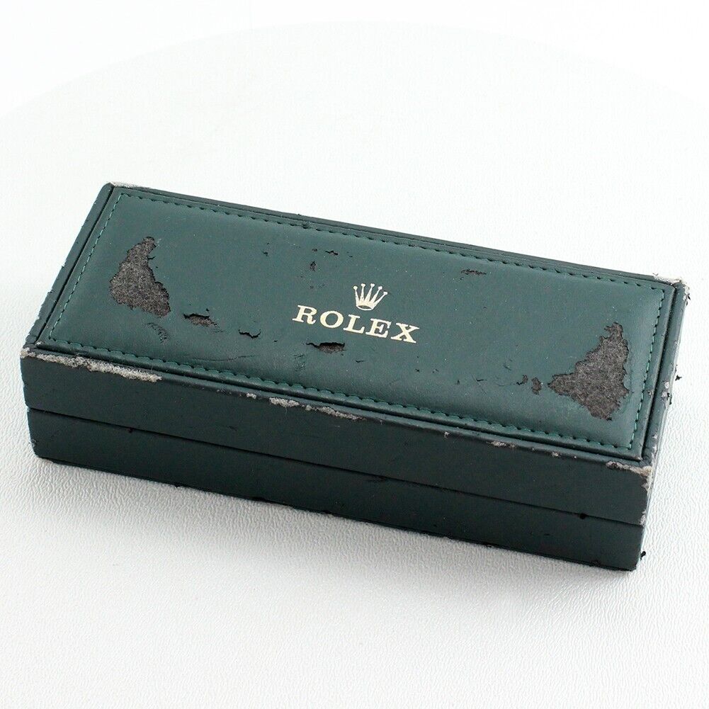ROLEX Genuine Vintage Green Service Division Inner Box 2.00 ROLEX Genuine Vintage Green Service Division Inner Box 2.00