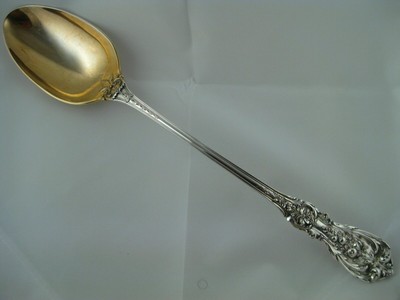 3 5//8/" GW No Mono Reed /& Barton Francis I Sterling Silver Master Salt Spoon