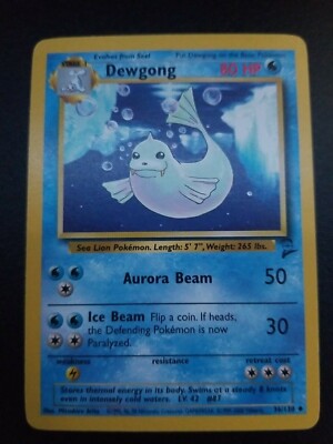 1995 Dewgong Pokemon Card
