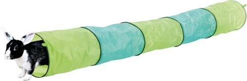 TRIXIE SMALL ANIMAL PLAYING TUNNEL POLYESTER DWARF RABBIT TUNNEL 18 X 130 CM - Picture 2 of 12