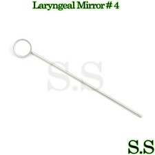 Laryngeal Mirror  4, Dental ENT Surgical Instruments
