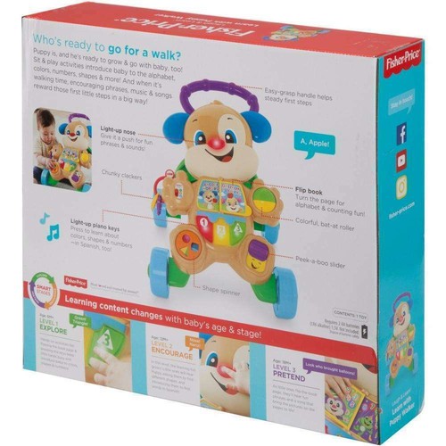 Fisher-Price Laugh & Learn Smart Stages Learn with Puppy Walker FHY94 - Picture 9 of 9