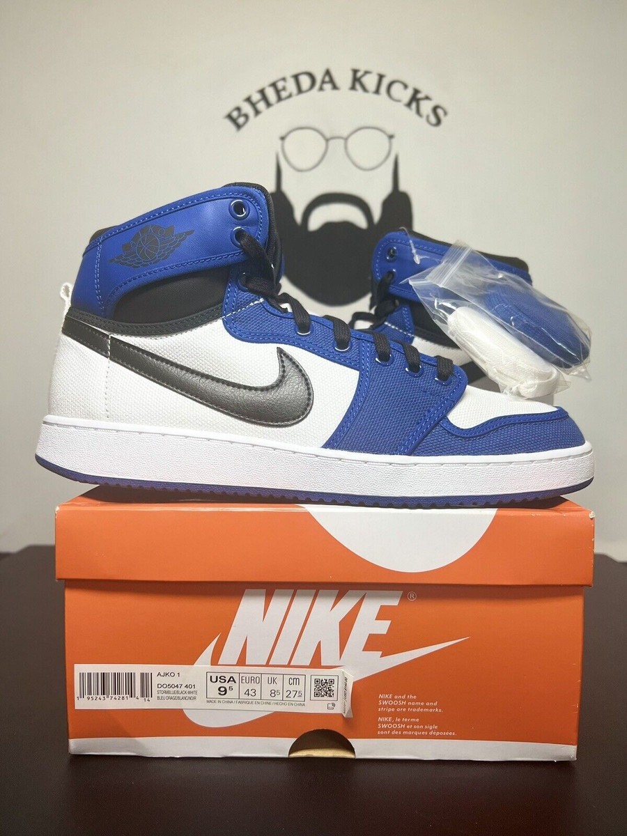Nike Air Jordan 1 Retro AJKO Storm Blue Black White Men 