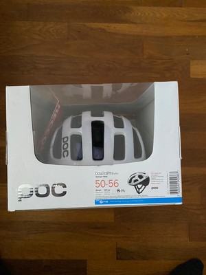 POC Octal X Spin Helmet Mountain Biking Hydrogen White 50-56 Size Small