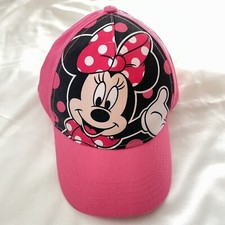 Walt Disney Minnie Mouse Kid  s Girl  s Cap Hat Hot Pink Adjustable Snap Back