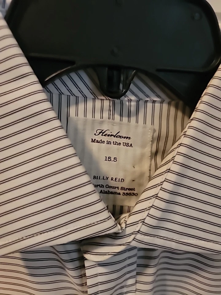 Billy Reid Dress Shirt 15.5 - Image 2 of 4