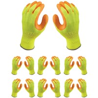 Atlas 317 Hi-viz Grip Natural Rubber Seamless Knit Large L Work Gloves, 12-pairs on sale Atlas 317 Hi-viz Grip Natural Rubber Seamless Knit Large L Work Gloves, 12-pairs on sale