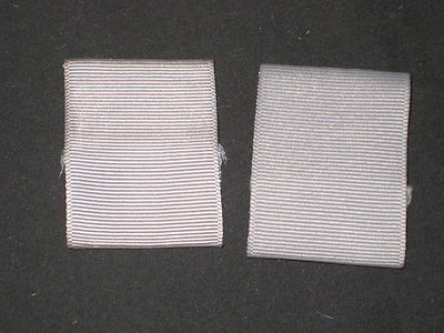 District Silver Shoulder Loops, pair   eb08