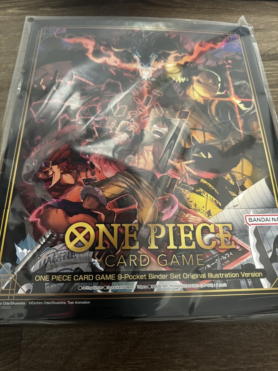 one piece card game 9-pocket binder set manga version ONE PIECE CARD GAME POCKET BINDER VER.3