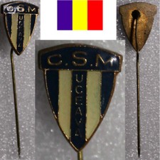 Football soccer pin ROMANIA Rom�n? * CSM Clubul Sportive Municipal Suceava