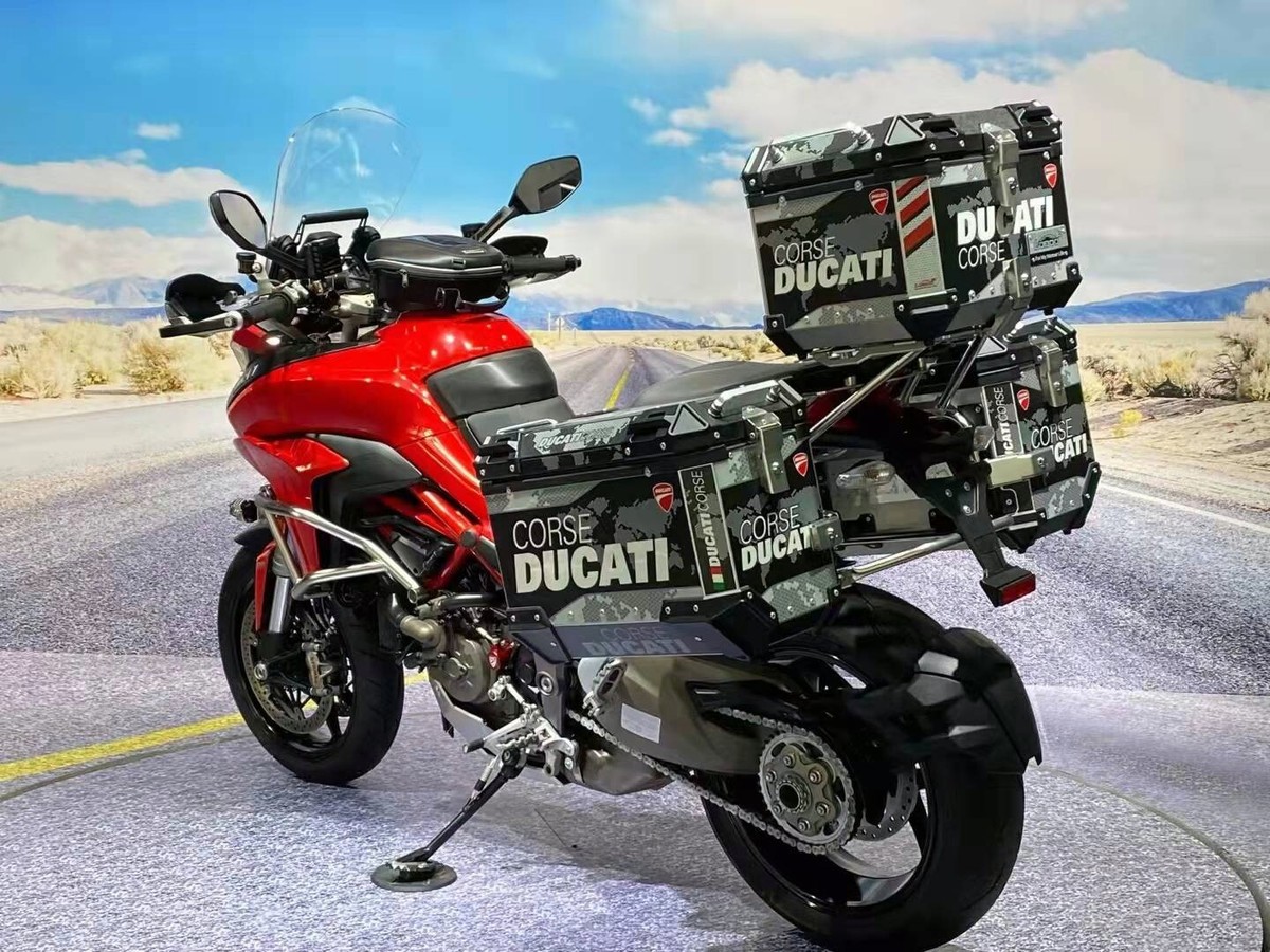 Sistema De Equipaje DUSC Sw-Motech Negro 33 / 33 L Ducati Multistra 1260 17