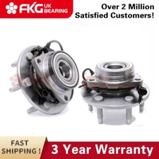 Front Wheel Bearing Hubs For Chevy Silverado 1500 Tahoe Escalade 4x4 6Lug 515036