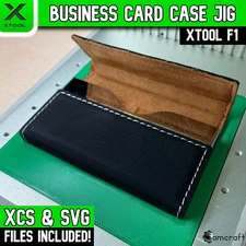 xTool F1 Business Card Case Jig, Laser Jig, xTool Laser Jig, Laser Template