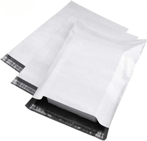 500 12x15.5 Poly Mailers Envelopes Self Seal Shipping Bags 2 Mil 12" x 15.5" - Picture 1 of 5