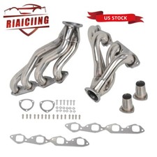 Pair Shorty Headers For Big Block V8 Chevy 396 402 427 454 502 Stainless Steel Pair Shorty Headers For Big Block V8 Chevy 396 402 427 454 502 Stainless Steel
