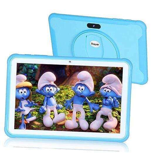 Kids Tablet, Android Tablet for Kids 10.1 Inches, 64GB Kids Tablet with Blue-image