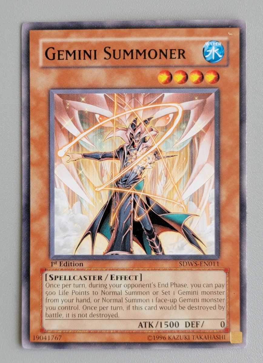 Yu-Gi-Oh! TCG Gemini Summoner Structure Deck: Warrior's Strike SDWS-EN011  1st E | eBay