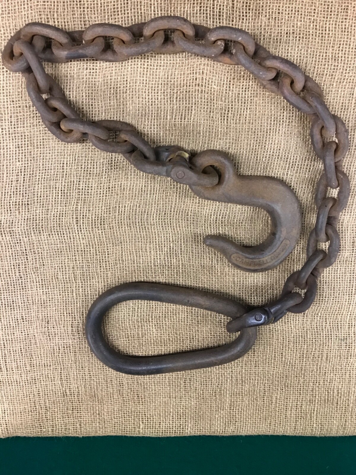 Heavy Duty CAMPBELL -  5' Lifting Chain w/Hammerlock Joints