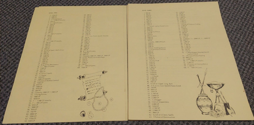 Monster & Treasure Assortment Set #1 Levels 1-3 Dungeons & Dragons TSR 9011 2nd - Picture 3 of 9