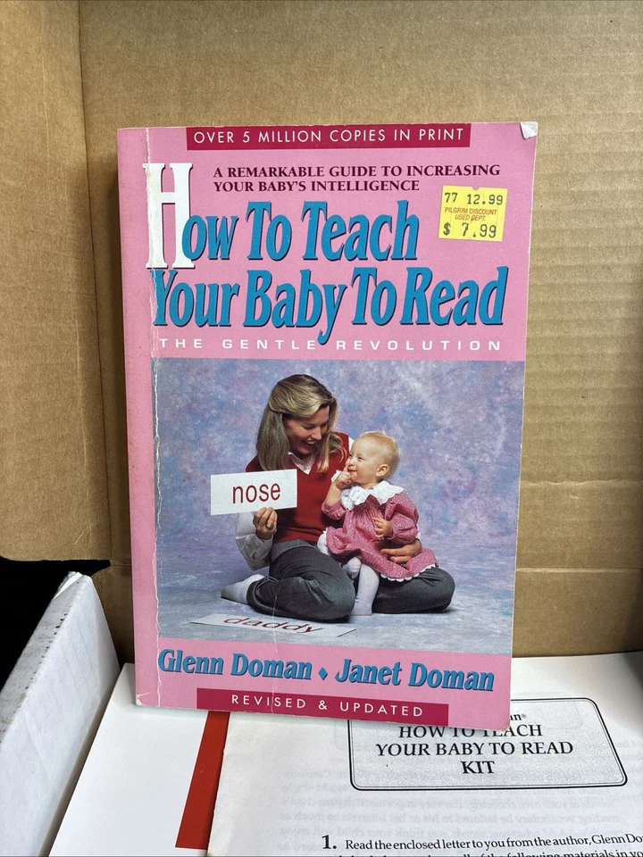 KIT DE COLECCIÓN CÓMO ENSEÑAR A TU BEBÉ A LEER LIBRO DE TARJETAS Glenn Doman  Foto 4 de 4