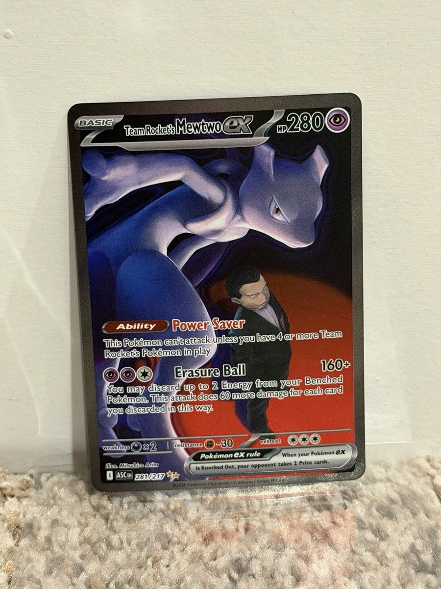 Team Rocket's Mewtwo Ex Pokémon TCG Cards for sale | eBay