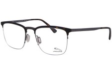 Jaguar 33829 5100 Eyeglasses Havana/Gunmetal Semi Rim Square Shape 53mm