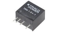 Przetwornica Dc/Dc, 1W, Uwej: 18...36VDC, Uwyj: 5VDC, Iwyj: 200Ma, SIP TRN 1-241