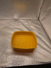 Vintage Tupperware Soap Dish, Sponge Rest, Scouring Pad Holder 804