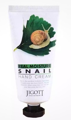 JIGOTT Real Moisture Snail Hand Cream 100ml moist and smooth finish KOREA MADE