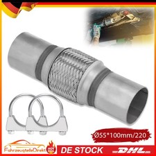 Flexrohr für VW Polo 9N 1.2 1.4 Montage Ø50*200mm/320mm ohne Schweißen DE