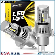 30000LM Brightest 9003 H4 LED Headlight Bulbs High Low Beam Kit White 6000K 200W