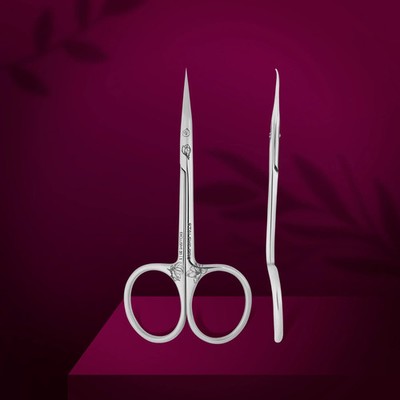 Staleks PRO Exclusive 21 /1 Magnolia Nagelhautschere mit Haken 21 mm Edelstahl