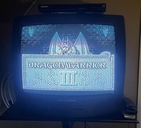 DRAGON WARRIOR 3 Game Cartridge for the Nintendo NES Tested 12/9/25.